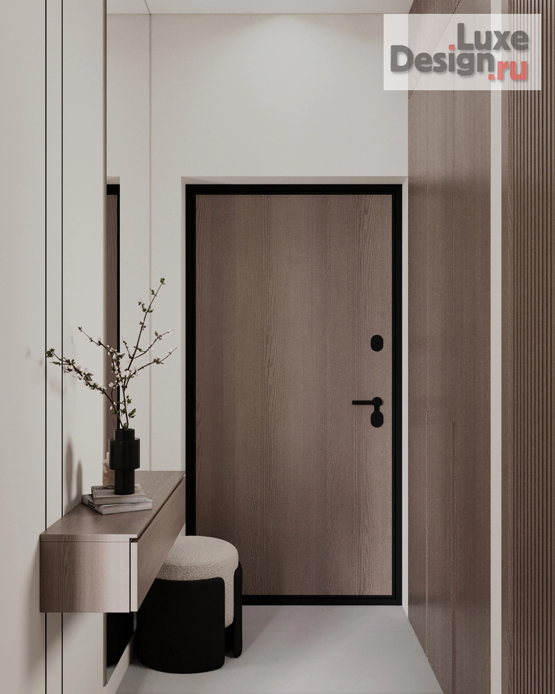 Дизайн интерьера однокомнатной квартиры "Квартира в стиле джапанди в ЖК "ЗИЛАРТ"" (фото 14)