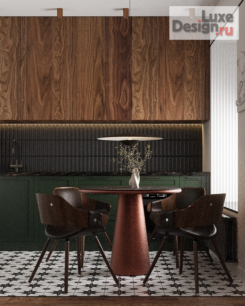 Дизайн интерьера трехкомнатной квартиры "Трешка в центре Москвы - MOSFILM" (фото 55)