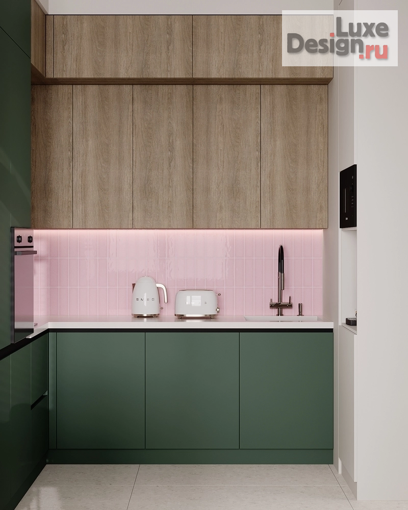 Дизайн интерьера однокомнатной квартиры "Однокомнатная квартира для девушки студентки в ЖК "ЗИЛАРТ"" (фото 29)