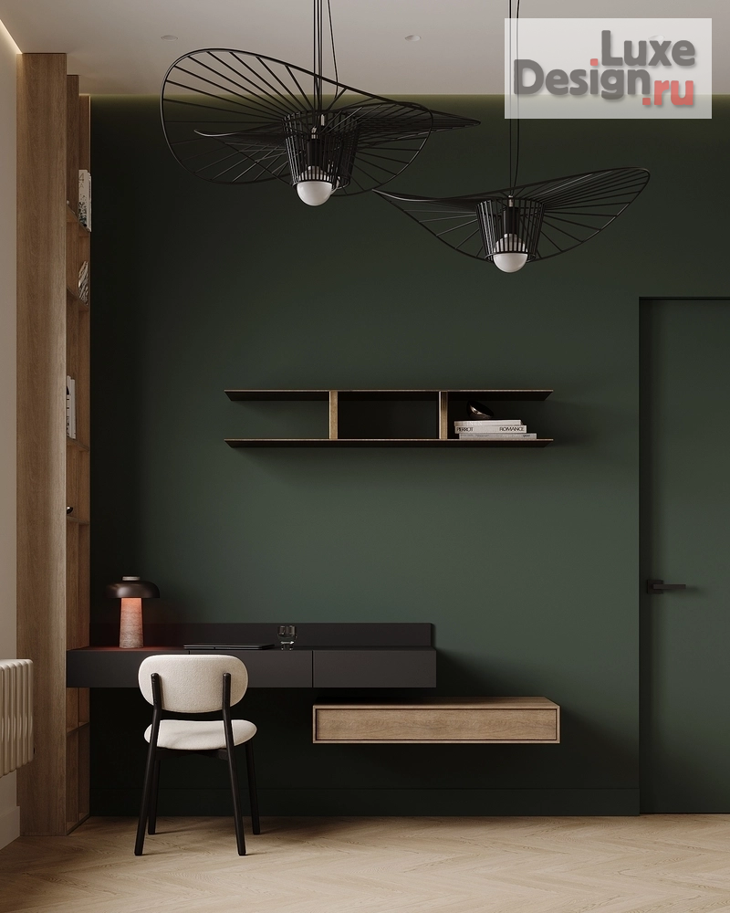 Дизайн интерьера однокомнатной квартиры "Однокомнатная квартира для девушки студентки в ЖК "ЗИЛАРТ"" (фото 39)