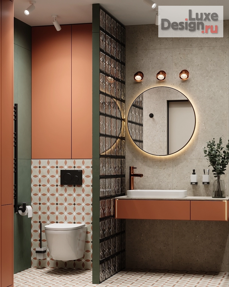 Дизайн интерьера трехкомнатной квартиры "Трешка в центре Москвы - MOSFILM" (фото 3)