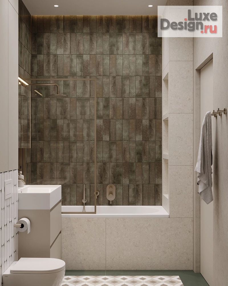 Дизайн интерьера однокомнатной квартиры "Однокомнатная квартира для девушки студентки в ЖК "ЗИЛАРТ"" (фото 4)