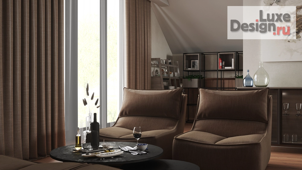 Дизайн интерьера загородного дома "Трёхэтажный дом в Подмосковье" (фото 7)