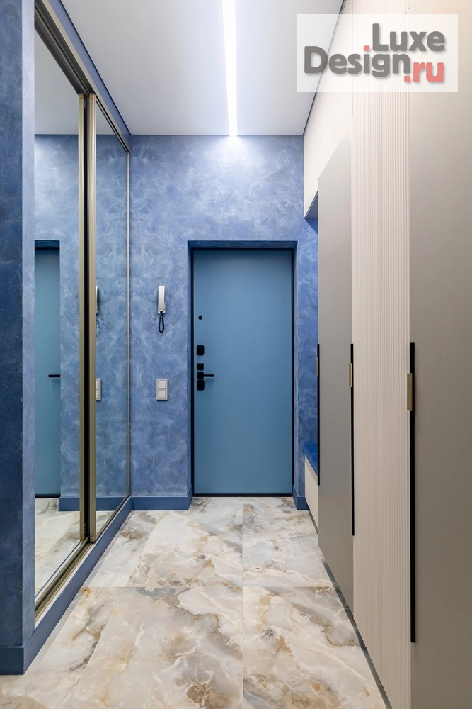 Дизайн интерьера трехкомнатной квартиры "Квартира для современной семьи с яркими цветовыми акцентами" (фото 12)