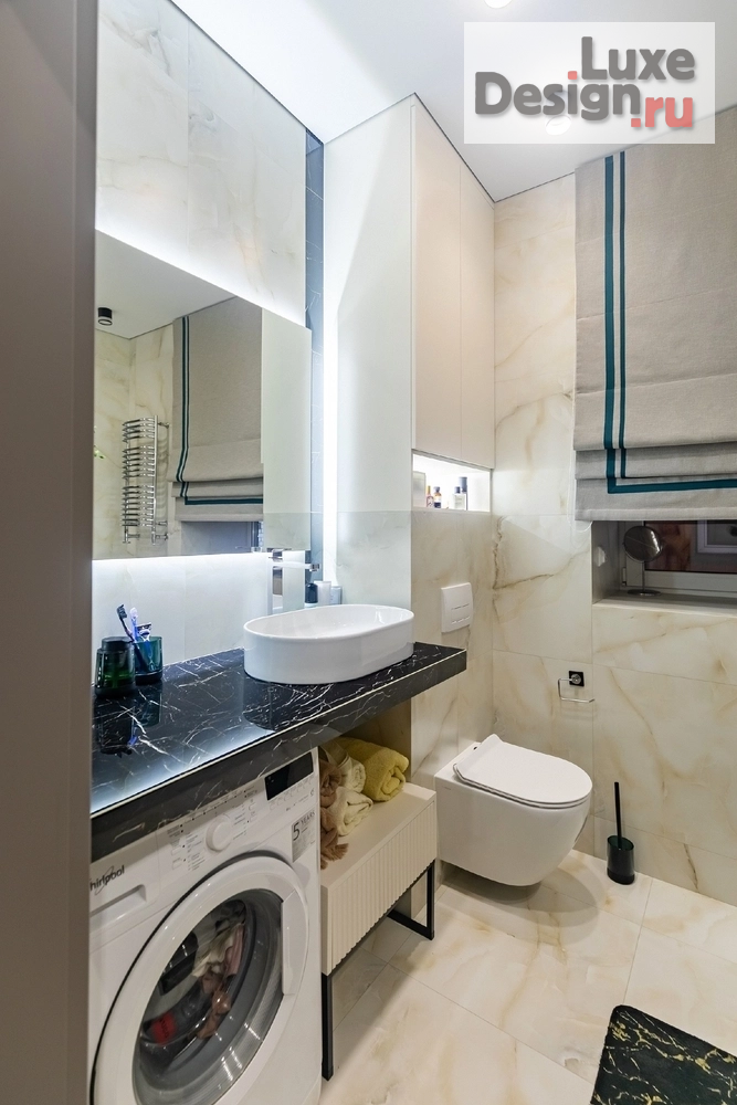 Дизайн интерьера трехкомнатной квартиры "Квартира для современной семьи с яркими цветовыми акцентами" (фото 27)