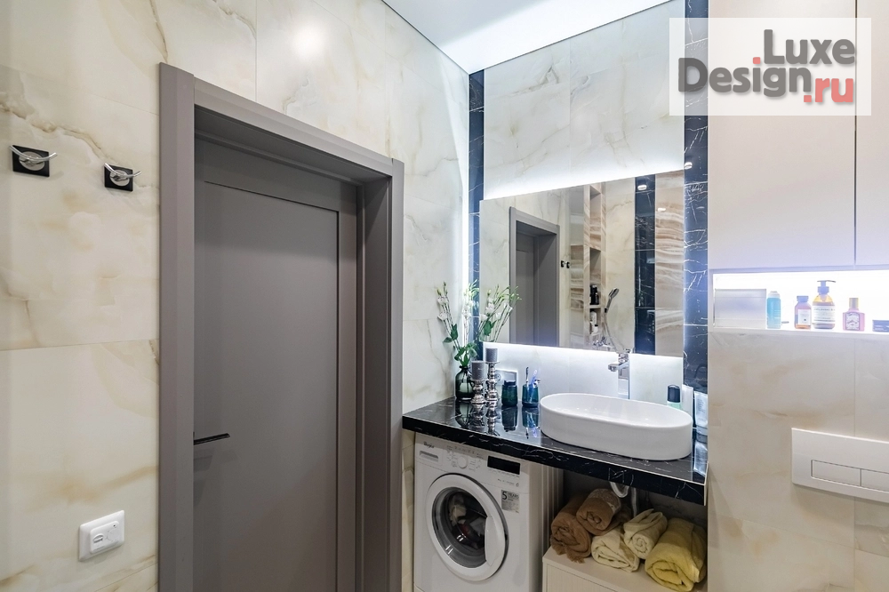 Дизайн интерьера трехкомнатной квартиры "Квартира для современной семьи с яркими цветовыми акцентами" (фото 25)