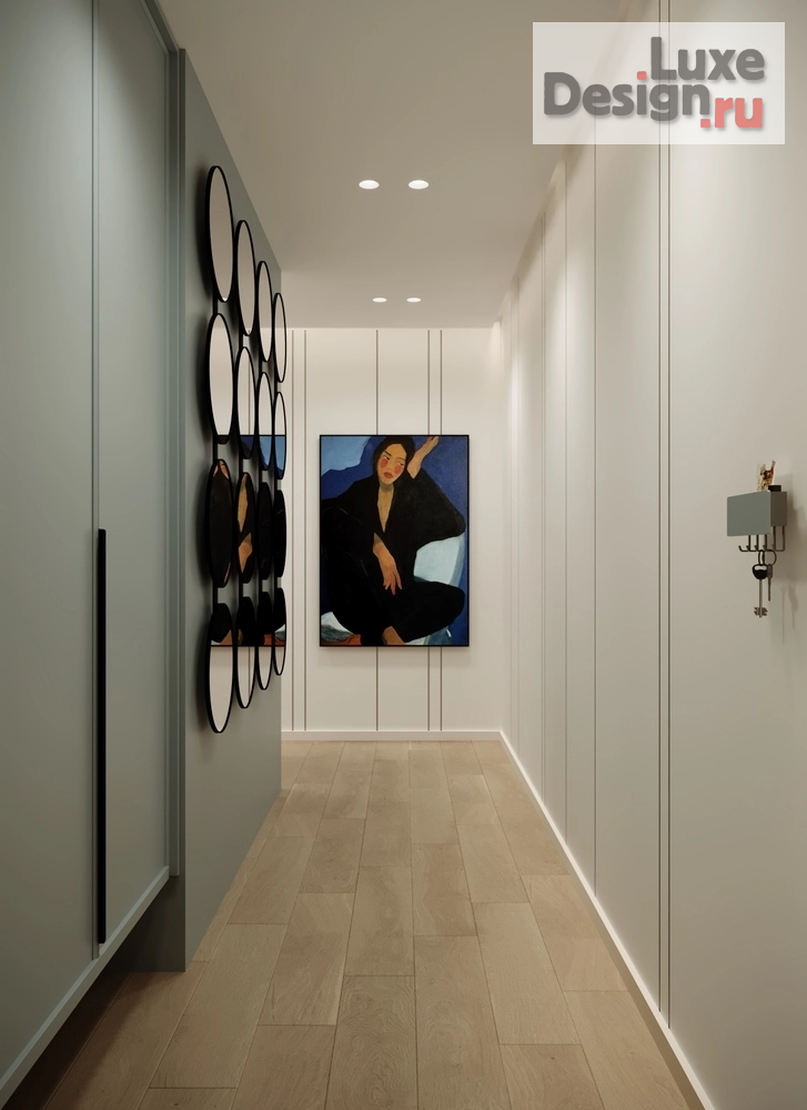 Дизайн интерьера двухкомнатной квартиры "Интерьер квартиры в ЖК "Мылзавод"" (фото 11) от дизайнера Чикиндины Регина и Олег Дизайн интерьера двухкомнатной квартиры "Интерьер квартиры в ЖК "Мылзавод"" (фото 11)