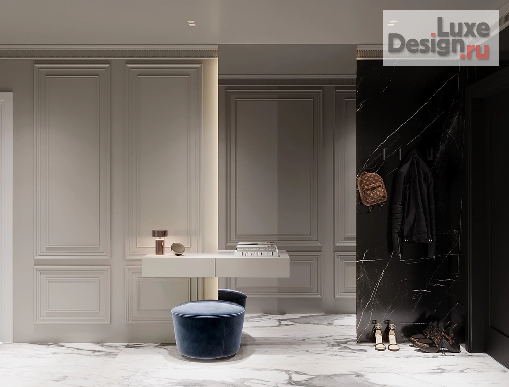 Дизайн интерьера четырехкомнатной квартиры "ЖК Балтийский берег (г. Калининград)" (фото 13) от дизайнера Чикиндины Регина и Олег Дизайн интерьера четырехкомнатной квартиры "ЖК Балтийский берег (г. Калининград)" (фото 13)