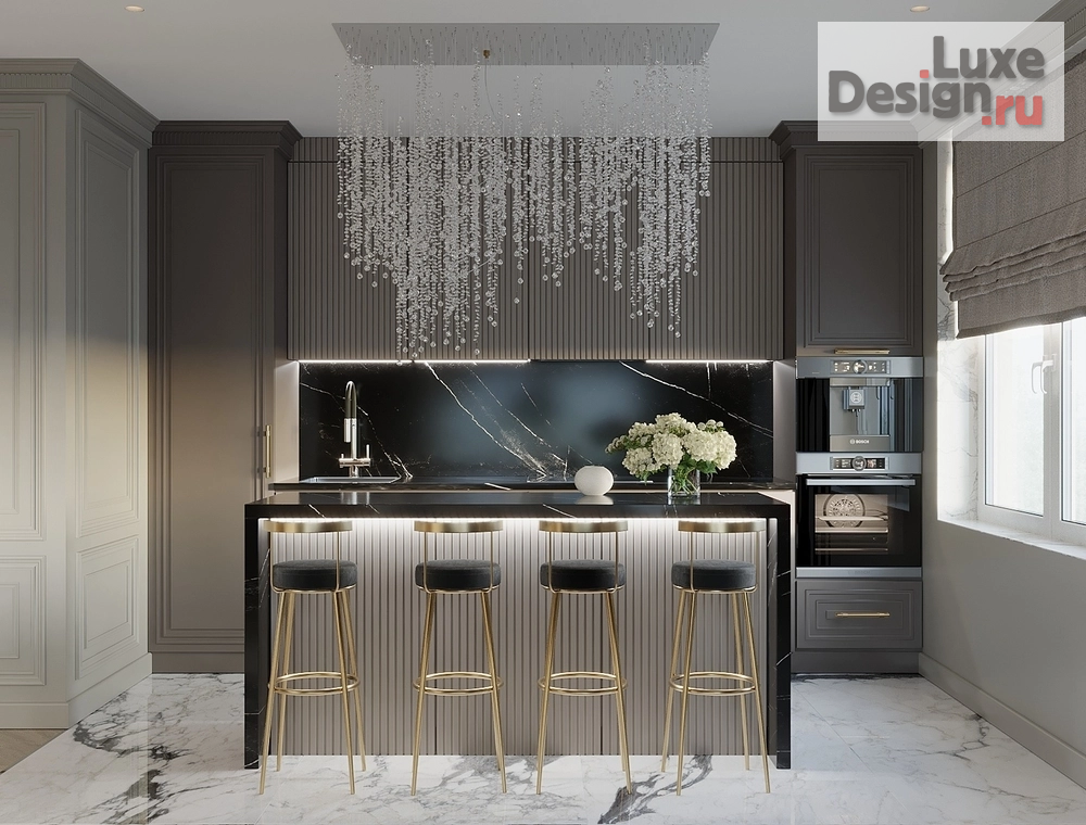 Дизайн интерьера четырехкомнатной квартиры "ЖК Балтийский берег (г. Калининград)" (фото 2) от дизайнера Чикиндины Регина и Олег Дизайн интерьера четырехкомнатной квартиры "ЖК Балтийский берег (г. Калининград)" (фото 2)