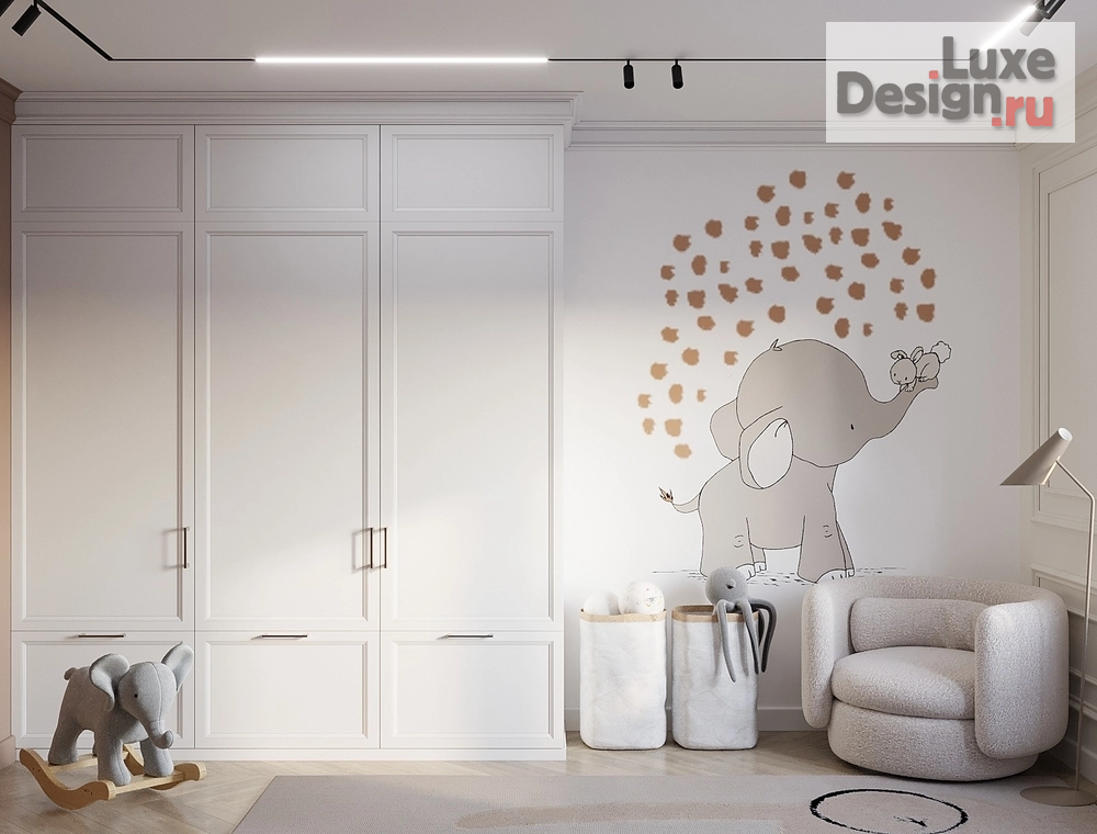 Дизайн интерьера четырехкомнатной квартиры "ЖК Балтийский берег (г. Калининград)" (фото 25) от дизайнера Чикиндины Регина и Олег Дизайн интерьера четырехкомнатной квартиры "ЖК Балтийский берег (г. Калининград)" (фото 25)