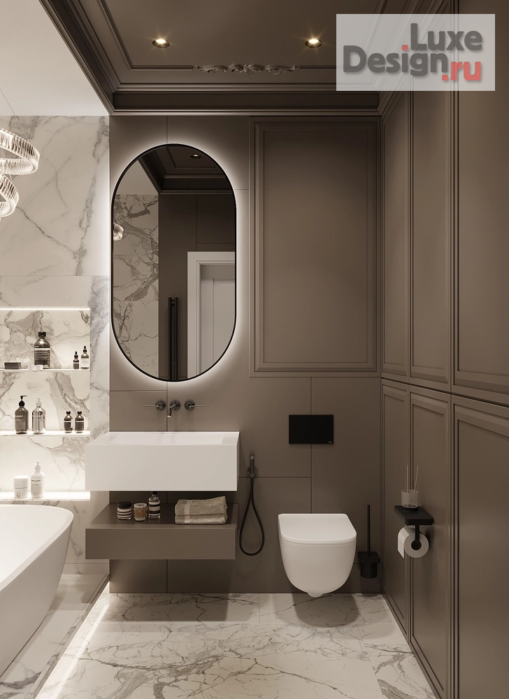 Дизайн интерьера четырехкомнатной квартиры "ЖК Балтийский берег (г. Калининград)" (фото 42) от дизайнера Чикиндины Регина и Олег Дизайн интерьера четырехкомнатной квартиры "ЖК Балтийский берег (г. Калининград)" (фото 42)