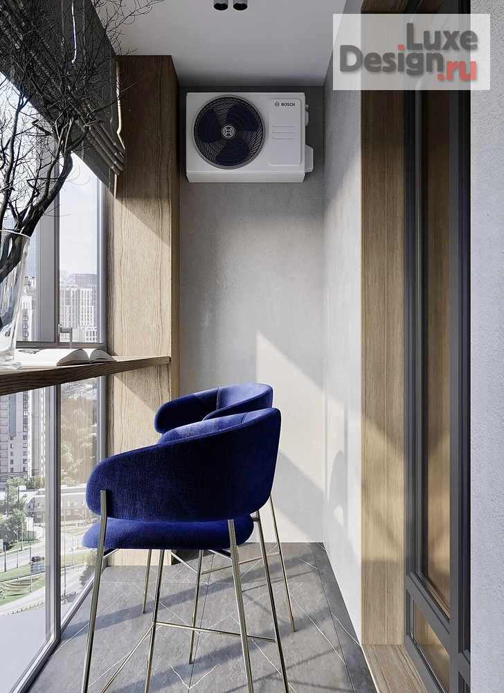 Дизайн интерьера двухкомнатной квартиры "Шамшиных Y" (фото 48)