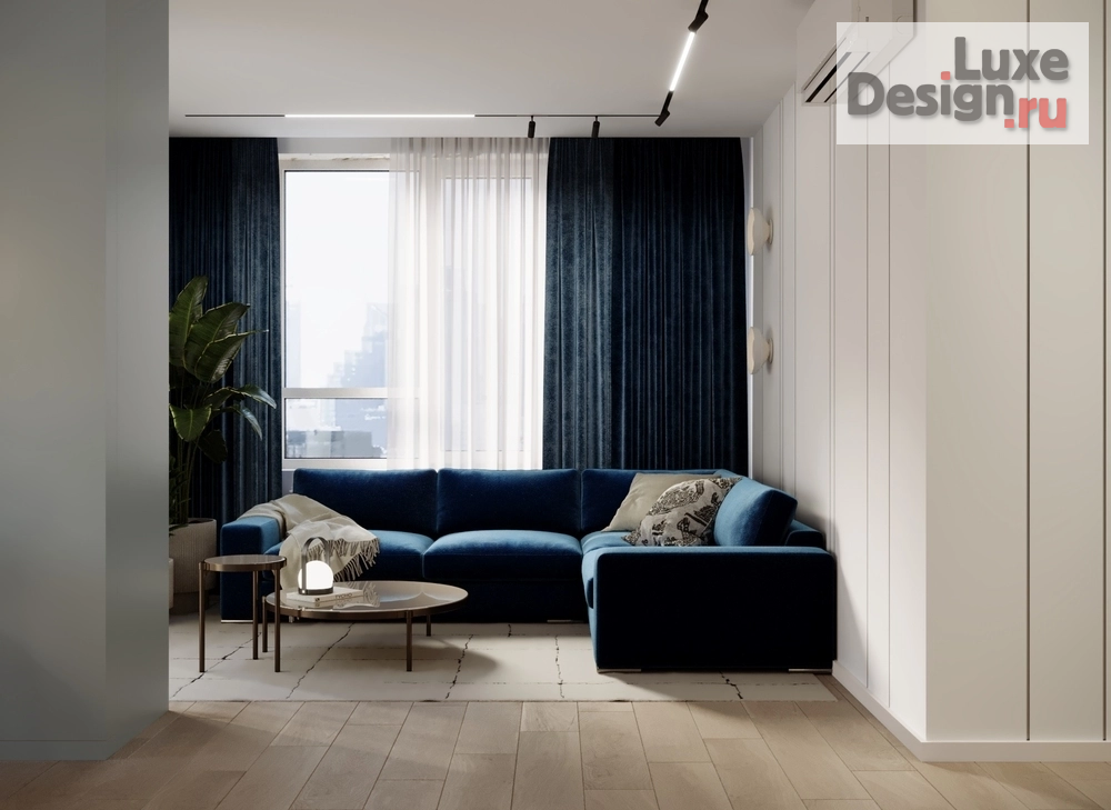 Дизайн интерьера двухкомнатной квартиры "Интерьер квартиры в ЖК "Мылзавод"" (фото 2) от дизайнера Чикиндины Регина и Олег Дизайн интерьера двухкомнатной квартиры "Интерьер квартиры в ЖК "Мылзавод"" (фото 2)