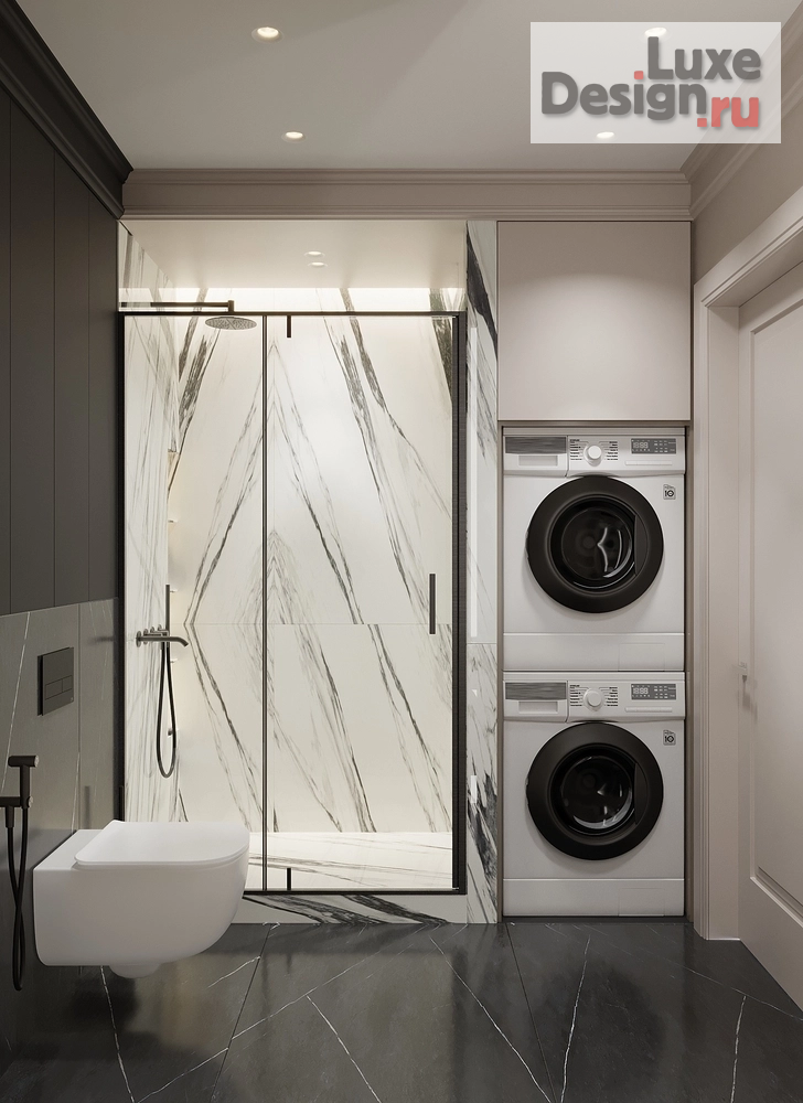 Дизайн интерьера четырехкомнатной квартиры "ЖК Балтийский берег (г. Калининград)" (фото 39) от дизайнера Чикиндины Регина и Олег Дизайн интерьера четырехкомнатной квартиры "ЖК Балтийский берег (г. Калининград)" (фото 39)