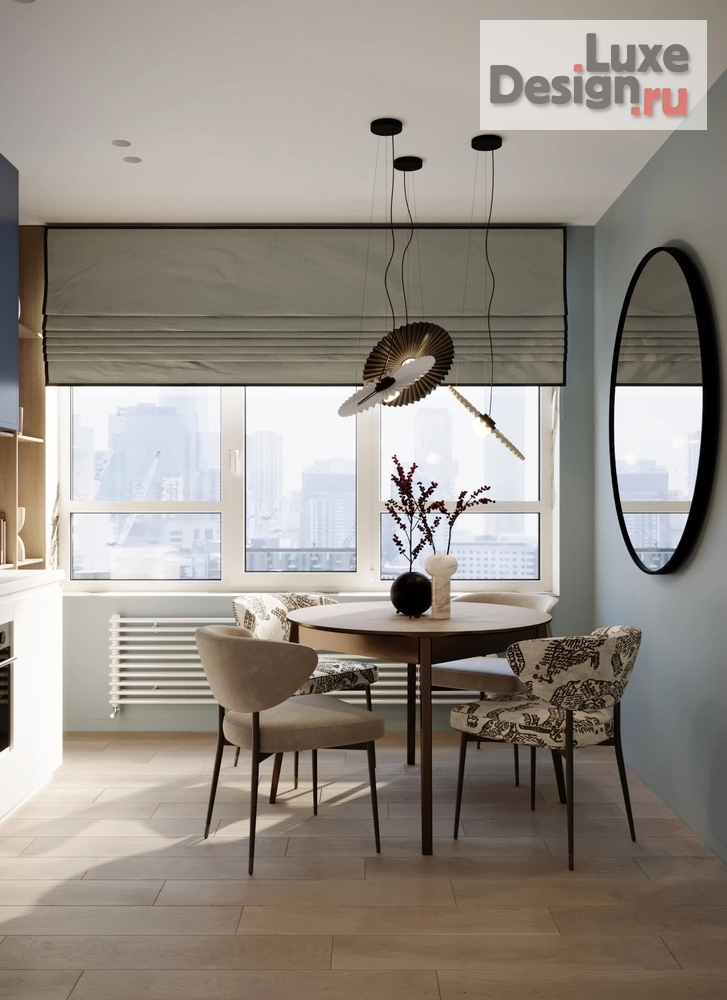 Дизайн интерьера двухкомнатной квартиры "Интерьер квартиры в ЖК "Мылзавод"" (фото 3) от дизайнера Чикиндины Регина и Олег Дизайн интерьера двухкомнатной квартиры "Интерьер квартиры в ЖК "Мылзавод"" (фото 3)