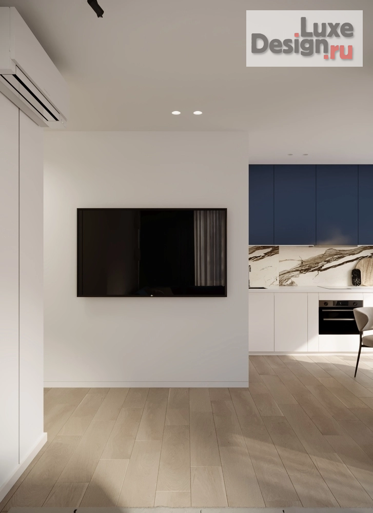 Дизайн интерьера двухкомнатной квартиры "Интерьер квартиры в ЖК "Мылзавод"" (фото 5) от дизайнера Чикиндины Регина и Олег Дизайн интерьера двухкомнатной квартиры "Интерьер квартиры в ЖК "Мылзавод"" (фото 5)