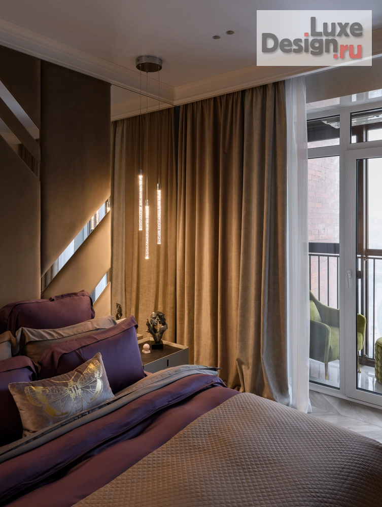 Дизайн интерьера двухкомнатной квартиры "ЖК Шевченко " (фото 2)