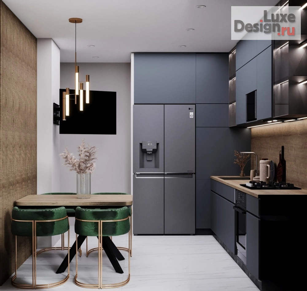 Дизайн интерьера трехкомнатной квартиры "Трехкомнатная квартира" (фото 2)