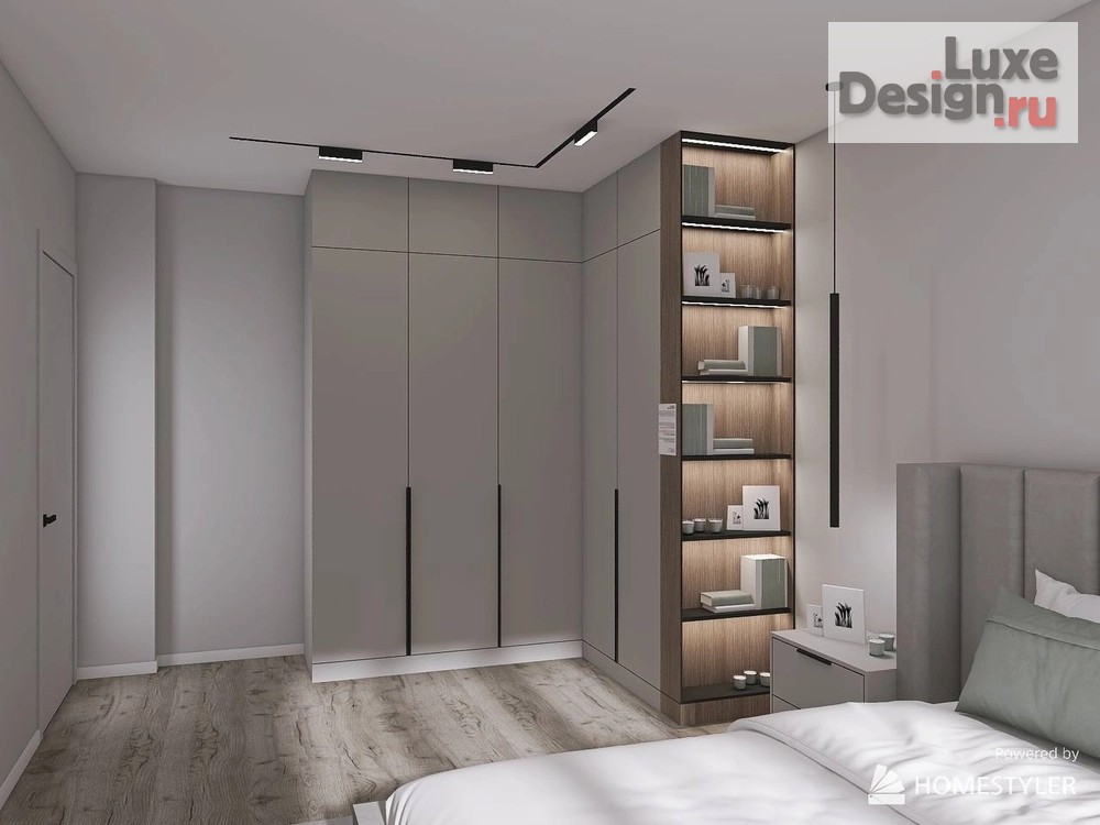 Дизайн интерьера двухкомнатной квартиры "Двухкомнатная квартира" (фото 7)