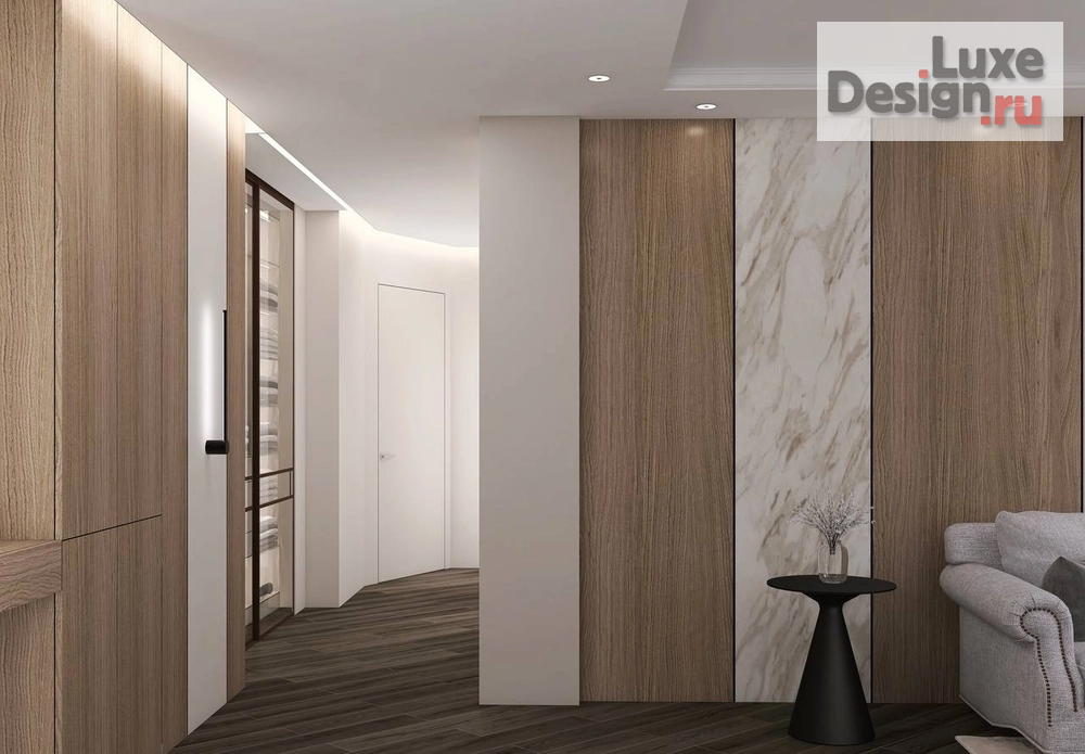 Дизайн интерьера трехкомнатной квартиры "ЖК 2 Баррикадная 4" (фото 16)