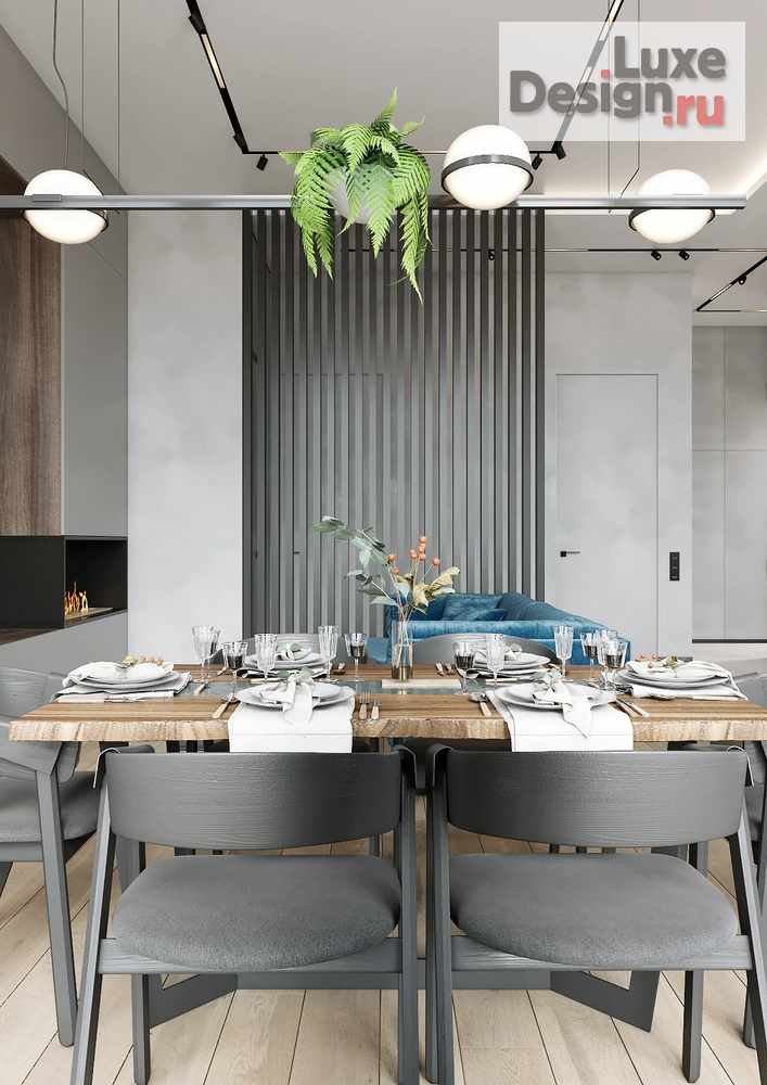 Дизайн интерьера четырехкомнатной квартиры "ЖК Опалиха 03" (фото 10)