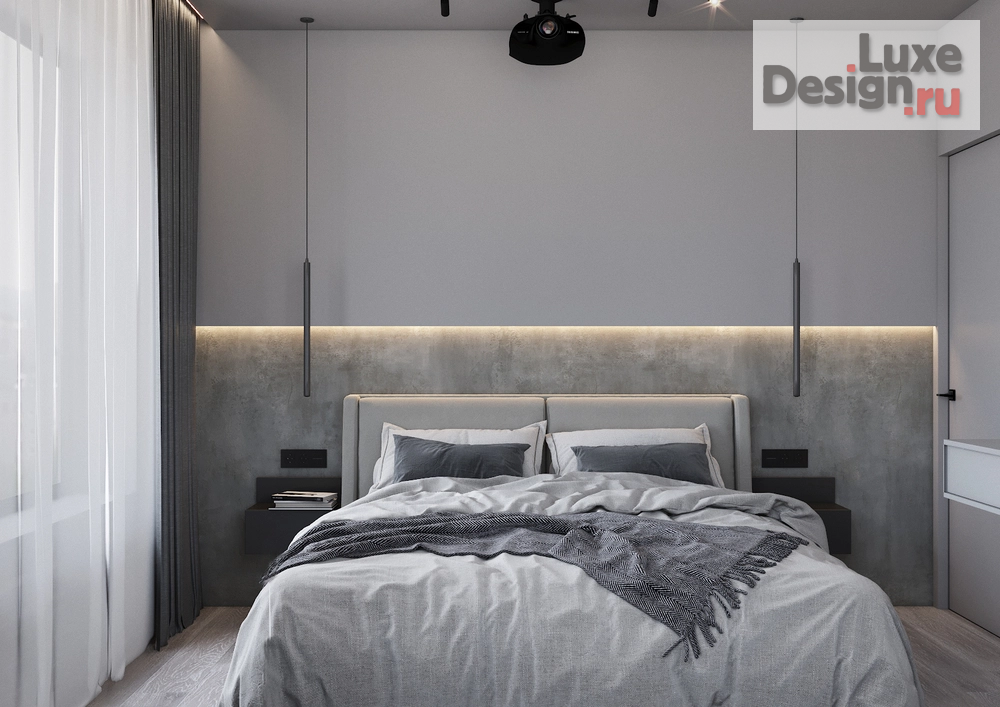 Дизайн интерьера двухкомнатной квартиры "ЖК Discovery (Дискавери)" (фото 9)