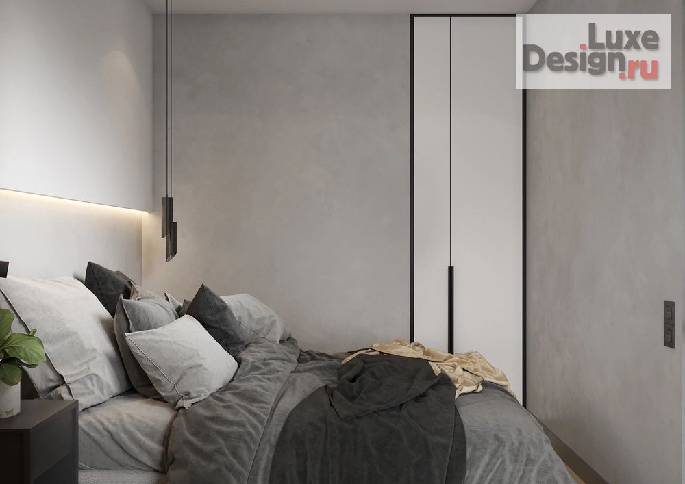 Дизайн интерьера однокомнатной квартиры "ЖК Кутузов Град " (фото 9)