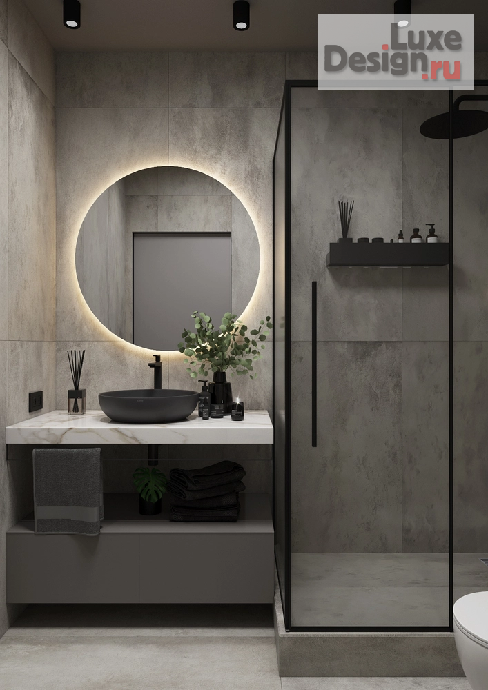 Дизайн интерьера двухкомнатной квартиры "ЖК Discovery (Дискавери)" (фото 12)