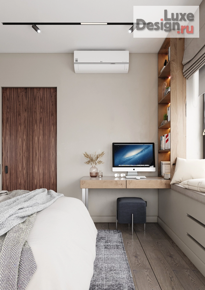 Дизайн интерьера трехкомнатной квартиры "ЖК Discovery 2.0" (фото 12)