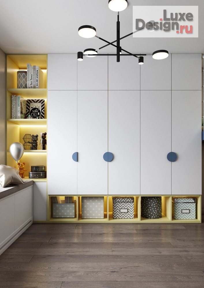 Дизайн интерьера трехкомнатной квартиры "ЖК Discovery 2.0" (фото 14)