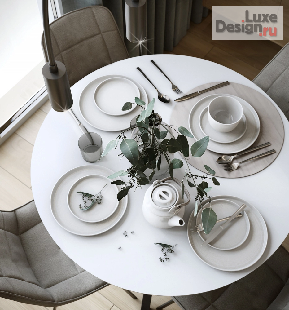 Дизайн интерьера однокомнатной квартиры "ЖК Кутузов Град " (фото 7)