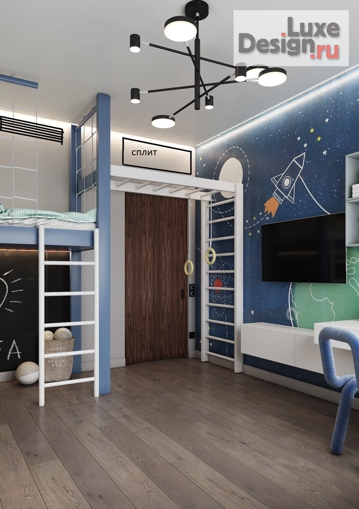 Дизайн интерьера трехкомнатной квартиры "ЖК Discovery 2.0" (фото 15)