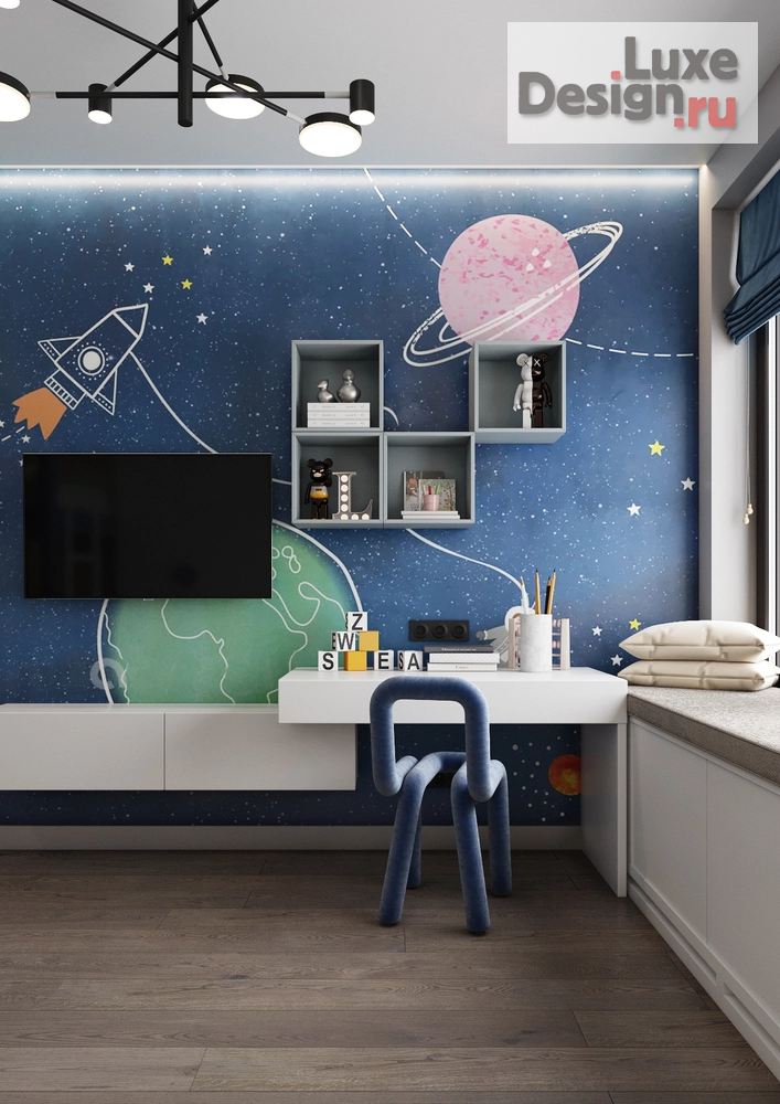 Дизайн интерьера трехкомнатной квартиры "ЖК Discovery 2.0" (фото 13)