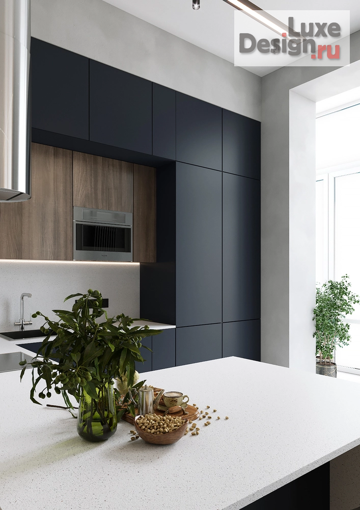 Дизайн интерьера четырехкомнатной квартиры "ЖК Опалиха 03" (фото 1)