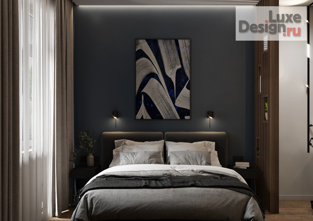 Дизайн интерьера двухкомнатной квартиры "ЖК Балтийский " (фото 13) от дизайнера Гоптарева Виктория Викторовна Дизайн интерьера двухкомнатной квартиры "ЖК Балтийский " (фото 13)