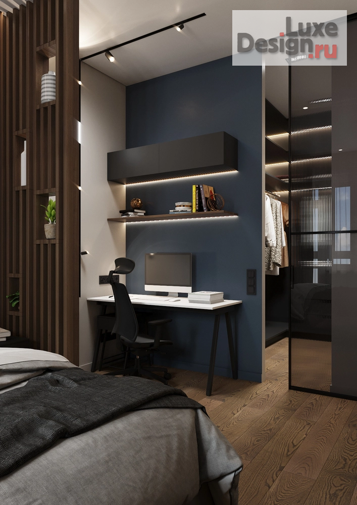 Дизайн интерьера двухкомнатной квартиры "ЖК Балтийский " (фото 14) от дизайнера Гоптарева Виктория Викторовна Дизайн интерьера двухкомнатной квартиры "ЖК Балтийский " (фото 14)