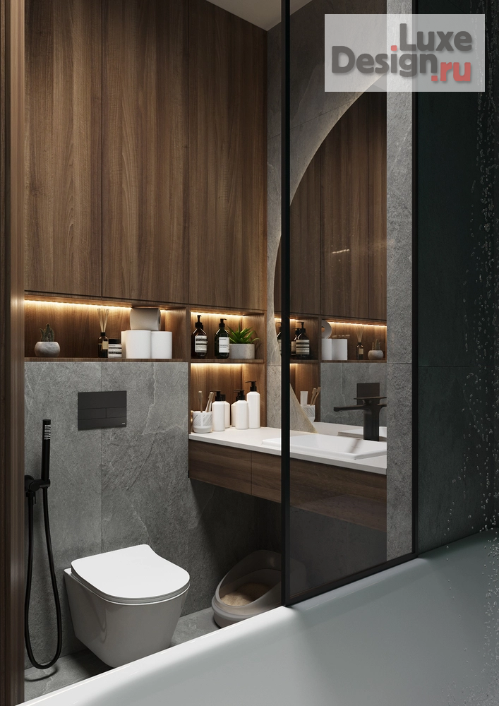 Дизайн интерьера двухкомнатной квартиры "ЖК Балтийский " (фото 8) от дизайнера Гоптарева Виктория Викторовна Дизайн интерьера двухкомнатной квартиры "ЖК Балтийский " (фото 8)