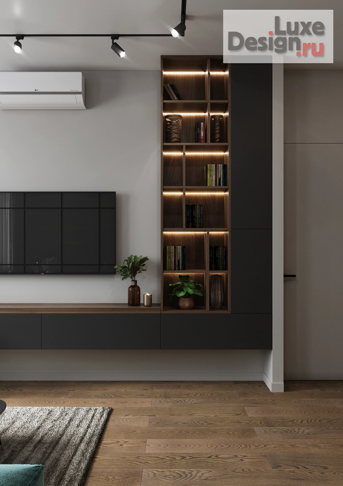 Дизайн интерьера двухкомнатной квартиры "ЖК Балтийский " (фото 5) от дизайнера Гоптарева Виктория Викторовна Дизайн интерьера двухкомнатной квартиры "ЖК Балтийский " (фото 5)