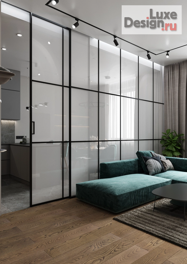 Дизайн интерьера двухкомнатной квартиры "ЖК Балтийский " (фото 4) от дизайнера Гоптарева Виктория Викторовна Дизайн интерьера двухкомнатной квартиры "ЖК Балтийский " (фото 4)