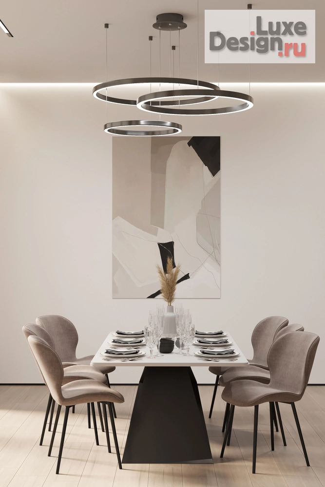 Дизайн интерьера четырехкомнатной квартиры "ЖК Событие " (фото 3)