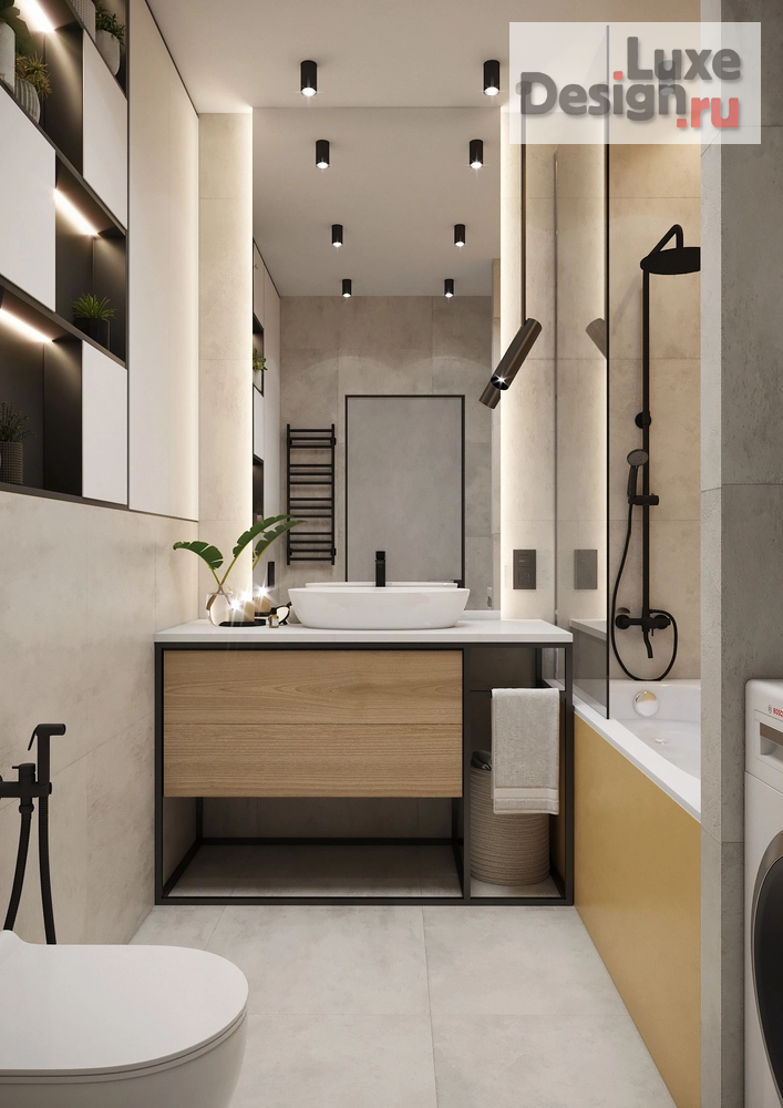 Дизайн интерьера однокомнатной квартиры "ЖК Кутузов Град " (фото 12)