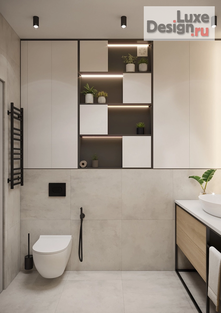 Дизайн интерьера однокомнатной квартиры "ЖК Кутузов Град " (фото 13)