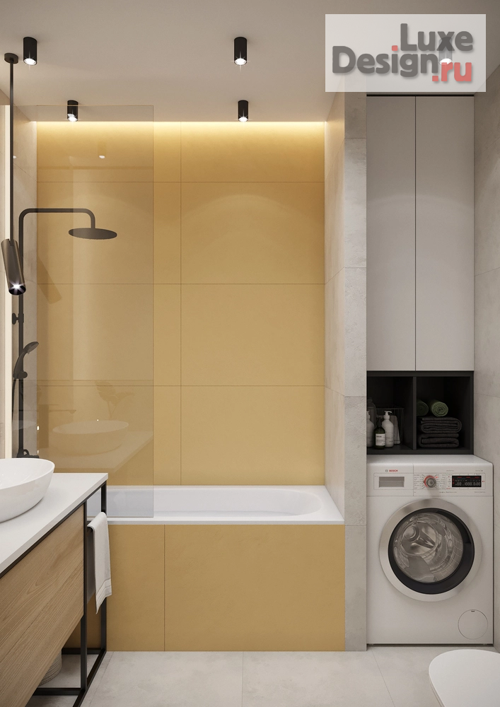 Дизайн интерьера однокомнатной квартиры "ЖК Кутузов Град " (фото 14)