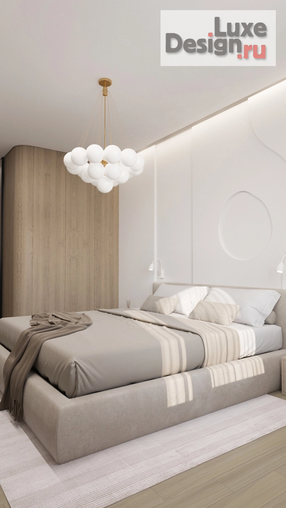 Дизайн интерьера трехкомнатной квартиры "ЖК Символ" (фото 9)