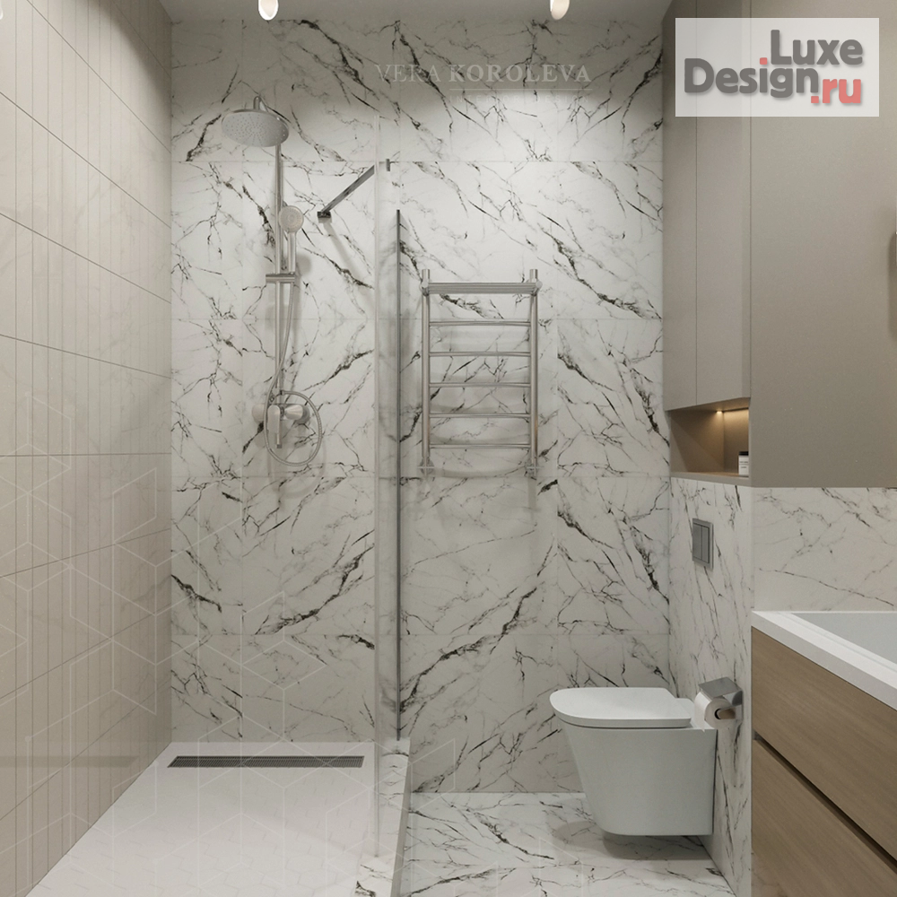 Дизайн интерьера однокомнатной квартиры "ЖК "Испанские кварталы"" (фото 14) от дизайнера Вера Королева Дизайн интерьера однокомнатной квартиры "ЖК "Испанские кварталы"" (фото 14)