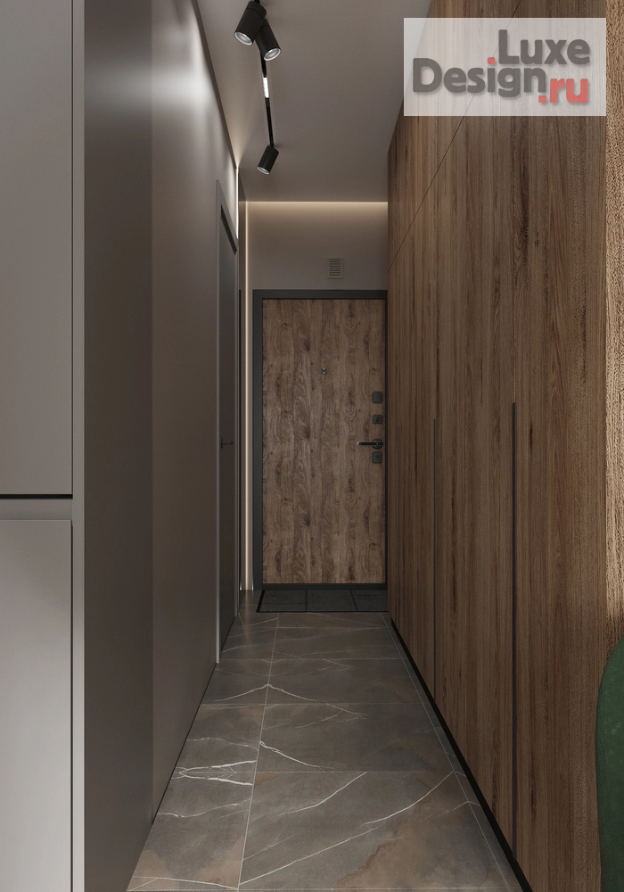 Дизайн интерьера квартиры студии "ЖК "Отрадный"" (фото 9)