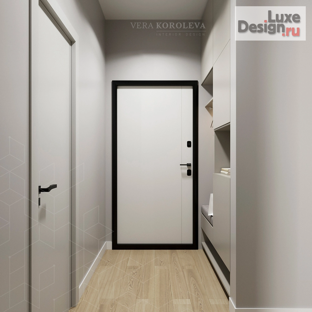 Дизайн интерьера однокомнатной квартиры "ЖК "Испанские кварталы"" (фото 11) от дизайнера Вера Королева Дизайн интерьера однокомнатной квартиры "ЖК "Испанские кварталы"" (фото 11)