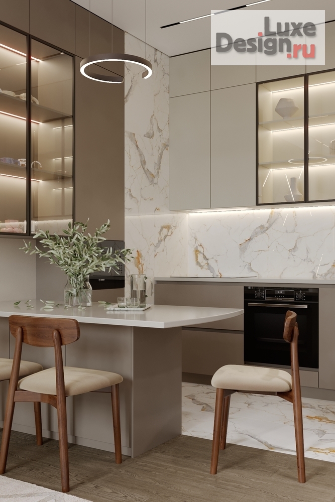 Дизайн интерьера двухкомнатной квартиры "ЖК Прокшино" (фото 8)