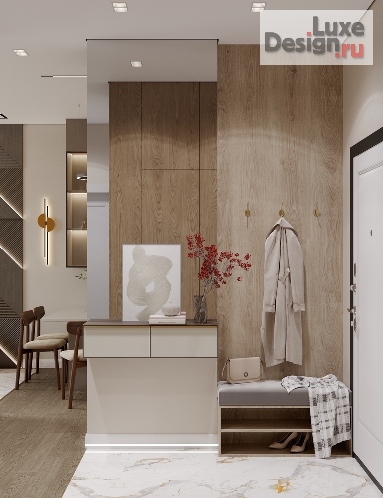 Дизайн интерьера двухкомнатной квартиры "ЖК Прокшино" (фото 11)