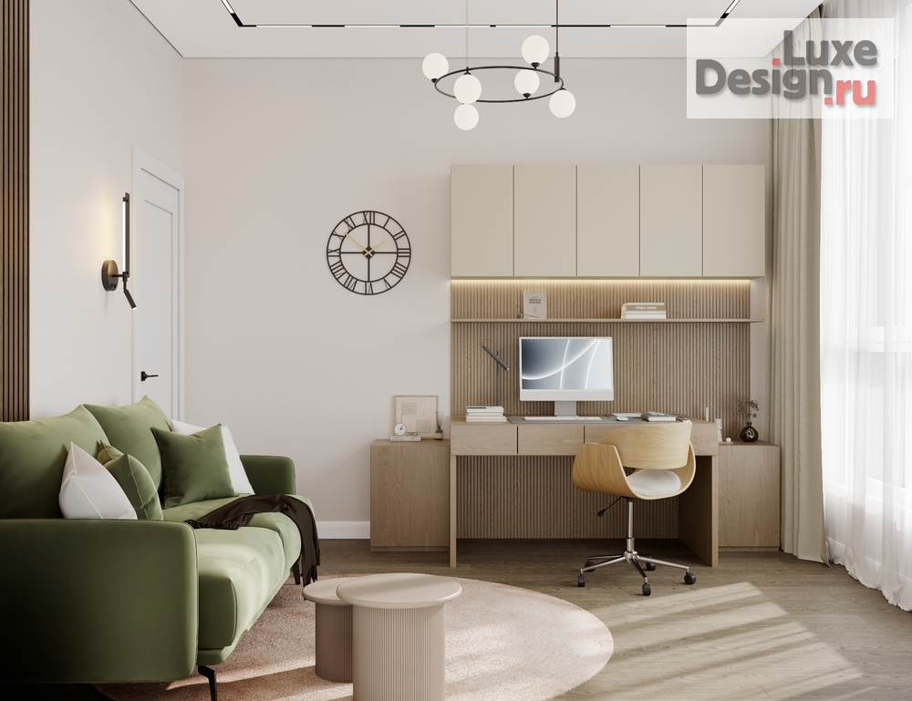 Дизайн интерьера двухкомнатной квартиры "ЖК Прокшино" (фото 23)